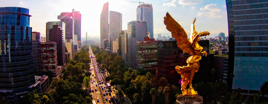 vista de angel de la independencia