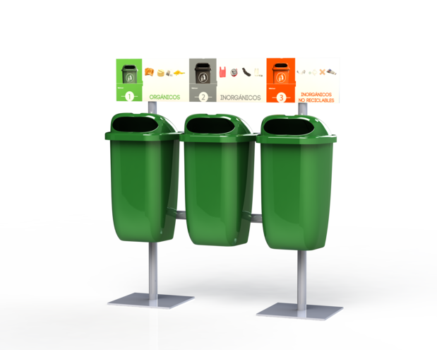 PAPELERA URBANA 50 L - Image 2